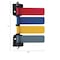 Omnimed Room ID Flag System, 4" Std 4 Color Set (Quickly & Clearly Alert Staff 291834 - alternate 2